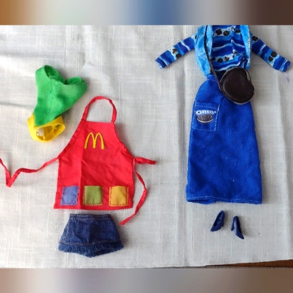 Barbie Brand Oreo and McDonald's outfits